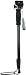 Universal Aluminium Camera Monopod with Footrest & Bag
