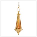 Amber Teardrop Lantern