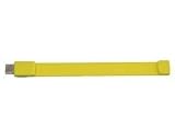 2G Yellow USB Bracelet / USB Wristbands, New Arrival, Hot Sales. Large Size, 21cm Wrist