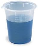 BMP MANUFACTURING BMP-BK-30 Disposable Polypropylene Beakers 30ML 100 Pack 1000 Case