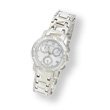 ZALES Ladies' Lucien Piccard Diamond Chronograph Bracelet Watch (Model: 26996SS)