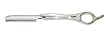 Feather Styling Razor Silver 7.25