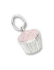 Rembrandt Charms Cupcake Pink Charm