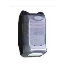 San Jamar H5001P Venue Wall Mount Fullfold Classic Napkin Dispenser, 600 Capacity, 8" Width x 15-3/4" Height x 7-3/4" Depth, Black Pearl
