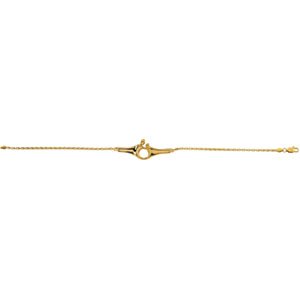 Mother and Child Bracelet 14K Yellow Gold 
