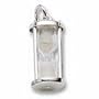 Hourglass Charm - 14k Yellow Gold