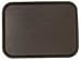 Black Fast Food Tray, 14" x 18" (11-0714)