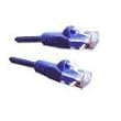 (20 PACK) 2 FT RJ45 CAT (6E) 550MHZ MOLDED NETWORK CABLE - PURPLE