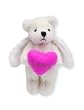 Finders Key Purse Angel Bear Keychain