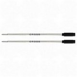 Ballpoint Pen Refills for Cross Pens, Medium Point, Black Ink, 2/Pack CRO85132