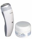 ES1080 Cleancut Shaver, white & No Bumps Lotion