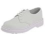 Dr. Martens Marceaux Percival-3 Eye Shoe | Lace up casual Shoes White Smooth