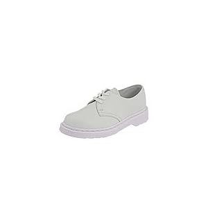 Buy Dr. Martens Marceaux Percival-3 Eye Shoe | Lace up casual Shoes White Smooth by Dr. Martens