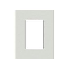 Savage ProMatte, Single 11x14 Photo Mat with 8x10 Opening, Bevel Cut, Acid Free, Single Color: Oxford Gray
