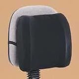 Remedease High Profile Backrest, 13W X 4-1/2D X 12-1/2H, Black
