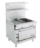 Review Imperial Range  / Heavy Duty Gas Range w/ 2 Open Burners and 24 Griddle on Standard Oven