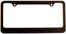 Blank Black Metal License Plate Frame