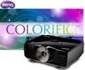 The BenQ W7000 Cinematic Projector with Colorific Technology