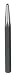 Westward 2AJD4 Center Punch, 5/8 In Hex, 7 In L