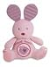 Asthma Friendly Certified Pastel Rattle Teether Toy - Bunny