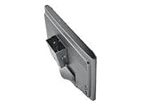 OmniMount PRO 17FM-T - Mounting kit ( tilt wall mount ) for flat panel - aluminum - mounting interface: 100 x 100 mm, 75 x 75 mm