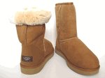 Ugg Australia Woman Classic Short Boots Chestnut US Sz 8