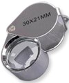 CellularFactory: Home & decor Home & Decor 30 x 21mm Eye Magnifier Glass Jeweler Loupe