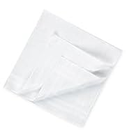 7 Pack - Luxury Supima® Pure Cotton Plain Handkerchiefs