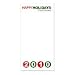 Classic Holiday Lettersheet Holiday Stationery