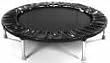 Needak Rebounder - Non-Folding Soft Bounce Traditional Black Trampoline
