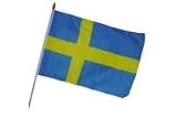 Eigenschaften Everflag  / Stock-Flagge 30 x 45 : Schweden