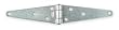 Battalion 1RCK3 Strap Hinge, Heavy, Steel, 4 Hole Leaf