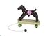 Dollhouse Miniature Horse Pull Toy