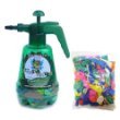 Pumponator Balloon Pumping Station Green with Strings for Tying and 750 Biodegradable Water Balloons