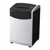 Powershred Continuous-Duty C-420 Strip-Cut Shredder, Black/Light Gray