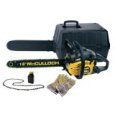 McCulloch Eager Beaver 40cc 2-Cycle Engine 18-Inch Gas Powered Chain Saw with Carrying Case #EBC1840DK