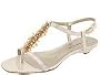 AK Anne Klein Gisele | Women's Dress Sandals Natural Fabric