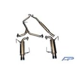 Agency Power Ti Tip Catback Dual Exhaust System Subaru WRX Sedan 2008+ by Agency Power