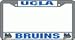 UCLA Bruins License Plate Frame Chrome