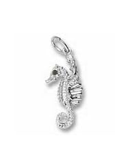 Rembrandt Charms Mermaid On Seahorse Charm
