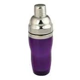 Stainless Steel and Purple Acrylic Shaker, 16 Ounce (04-0455)