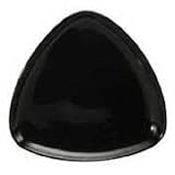 Courses Oneida Courses 7in Black Triangular Plate - 3 DZ