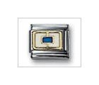 Nautical Letter S Mix Classic Enamel, Italian Charm by Nomination Charms
