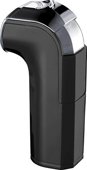 New - Handle Triple Jet Flame Black Matte Cigar Lighter - VLR500602