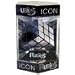 Rubik's Qube Icon New Black/silver Very Cool!