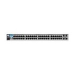 HP ProCurve Switch 2610-48 - Switch - 48 ports - Ethernet, Fast Ethernet - 10Base-T, 100Base-TX + 2x10/100/1000Base-T + 2 x SFP (empty) - rack-mountable - stackable