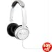 JVC HAS360W DJ Folding Headphone (White)