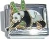 Low price Clearly Charming Panda Bear Italian Charm Bracelet Link