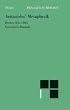 Aristoteles' Metaphysik. B�cher I(A) - VI(E). Griechisch-Deutsch.