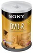 Sony DVD-R 16x Recordable DVD (4.7GB) - 100 Disc Spindle
